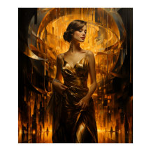 Golden Age of Psyche airbrush painting