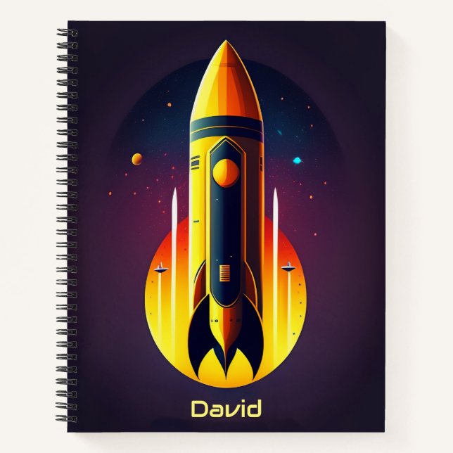 Golden Age of Science Fiction Notebook (Front)