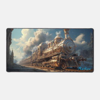 Golden Age of Steam - Regal Steampunk Desk Mat