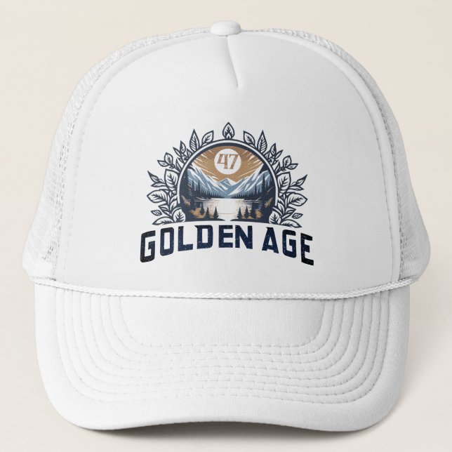GOLDEN AGE TRUCKER HAT (Front)