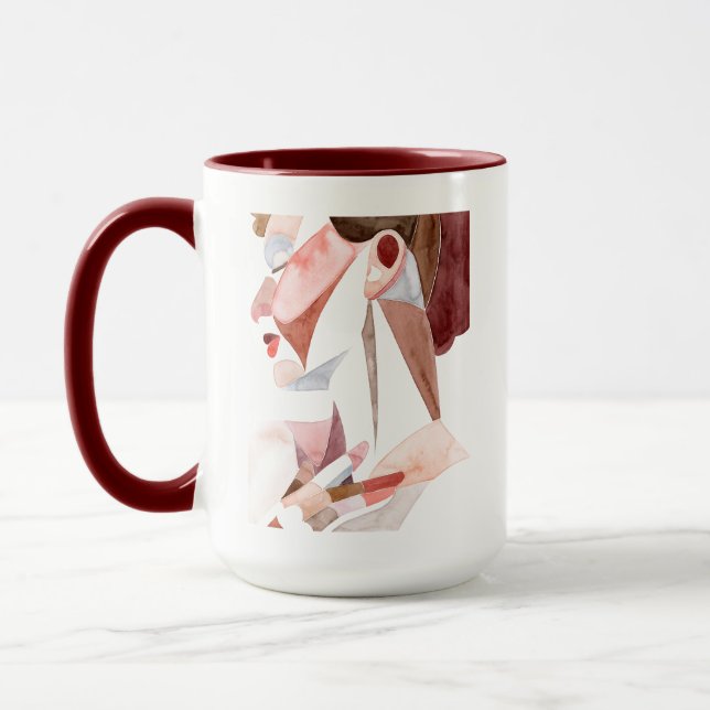 Golden Age Woman Mug (Left)