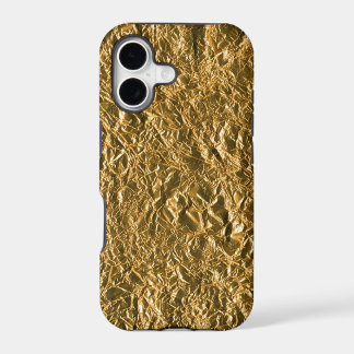 Golden Aluminium Background