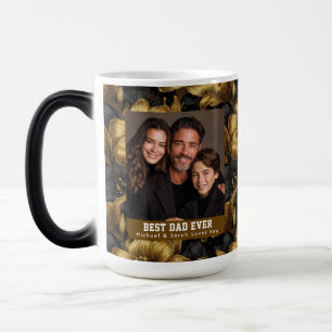 Golden Amaryllis Botanical Daddy Pop Appreciation Magic Mug