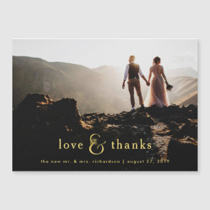 Golden Ampersand   Photo Thank You