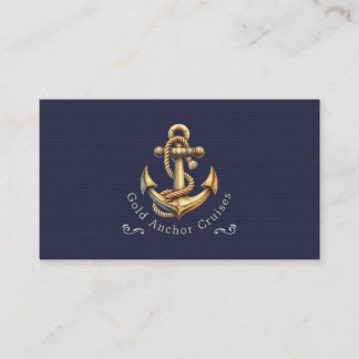 Golden Anchor Business Card