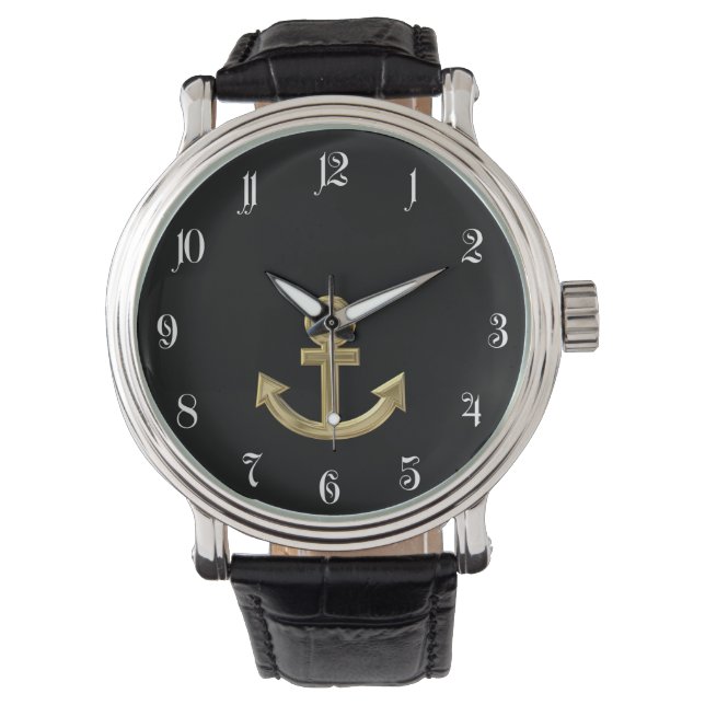 Golden anchor watch (Front)