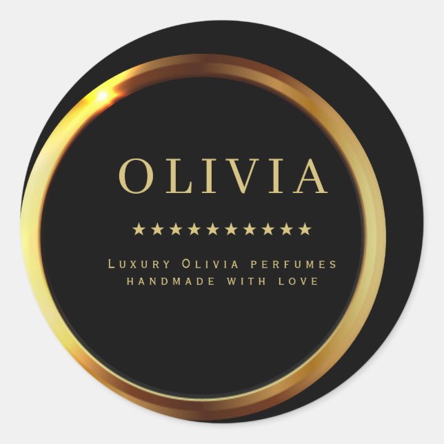 Golden and Black Labels  (Front)