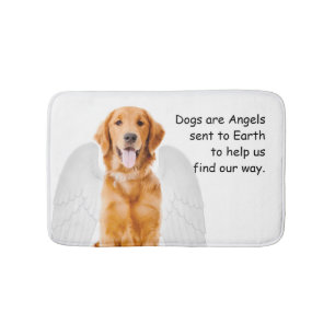 Golden Angel Bath Mat