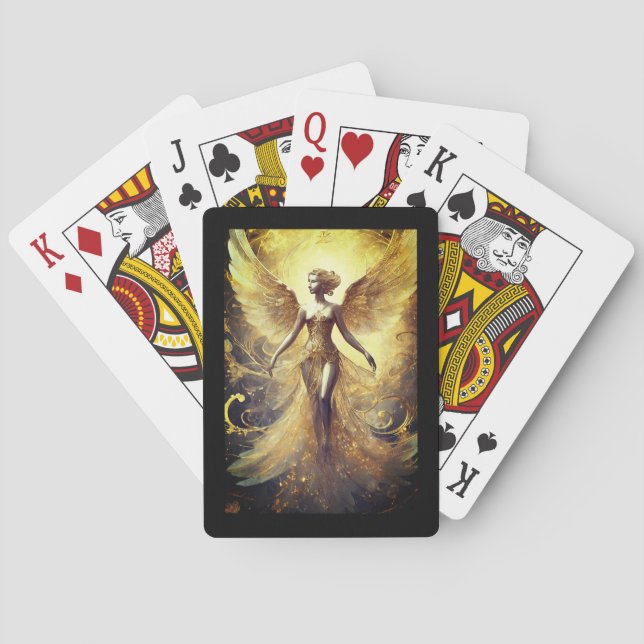 Golden Angel Classic Playing Cards (Back)