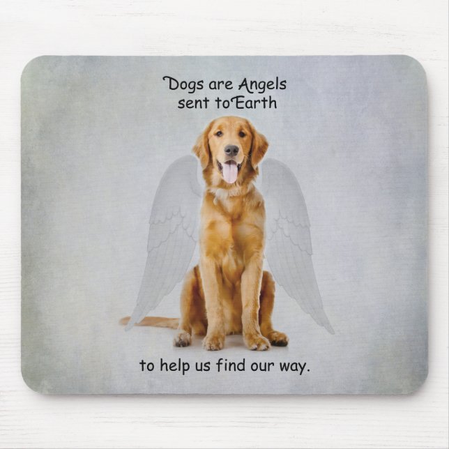 Golden Angel Mousepad (Front)