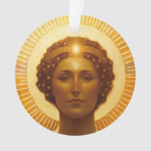 Golden Angel Shining at Noon