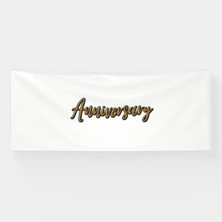 Golden Anniversary 4x10 Vinyl Banner