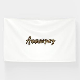 Golden Anniversary 6x10 Vinyl Banner