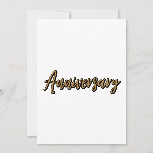 Golden Anniversary Invitation (Front)