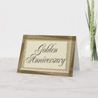 Golden Anniversary Invitation Cards