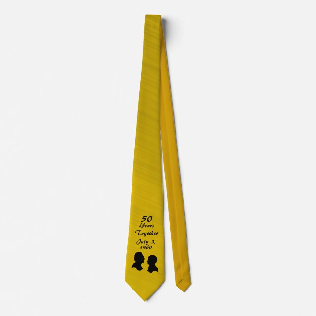 Golden Anniversary-Tie Tie (Front)