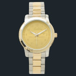 Golden Anniversary Watch<br><div class="desc">Golden Anniversary watch. Customize and personalize the name , as desired.</div>