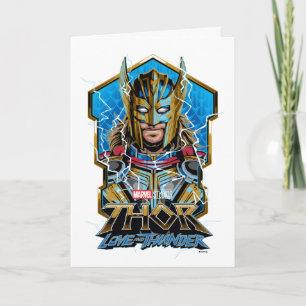 Golden Armor Thor Love and Thunder Graphic Card