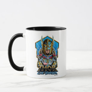 Golden Armor Thor Love and Thunder Graphic Mug