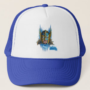 Golden Armour Thor Helmet Graphic Trucker Hat