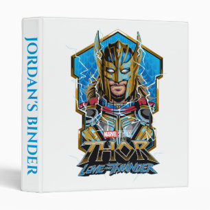 Golden Armour Thor Love and Thunder Graphic Binder