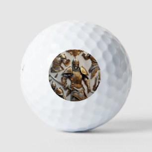 "Golden Arms" Golf Balls