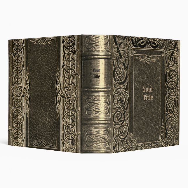 Golden Art Deco Binder (Background)