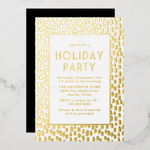 Golden Art Deco Holiday Party