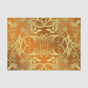golden Asian+blossom , party +favour, favour+ tag, Tissue Paper