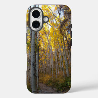 Golden Aspen Trees iPhone 16 Case