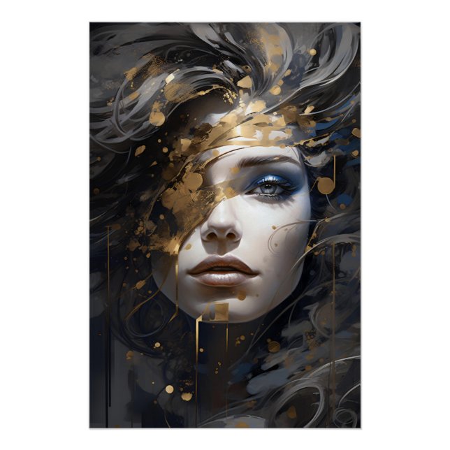 Golden Aura Poster (Front)