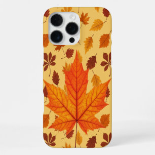 Golden Autumn Leaves iPhone 16 Pro Max Case