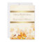 Golden Autumn Leaves Wedding