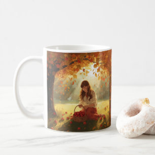 Golden Autumn Moment – Kind_Ones Whimsical Art Coffee Mug