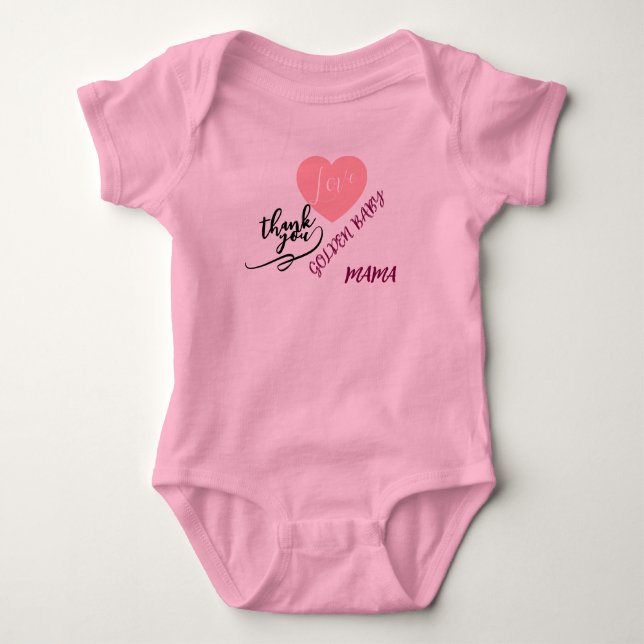 GOLDEN BABY BODYSUIT (Front)