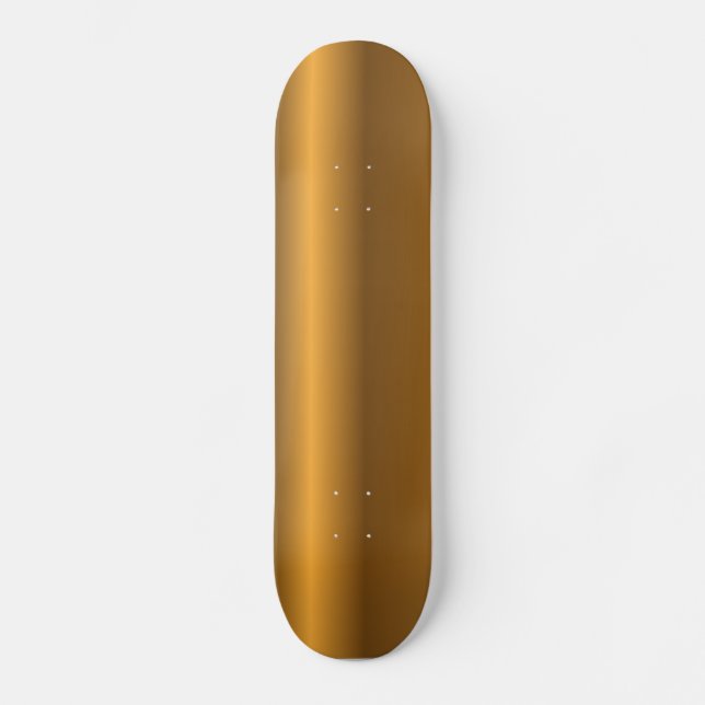 Golden background skateboard (Front)