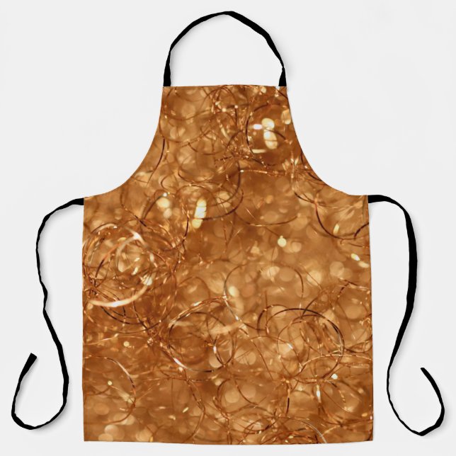 Golden background sylvester apron (Front)