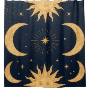 Golden Balance, Sun & Moon Celestial Pattern