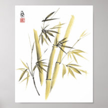 Golden Bamboo Harmony