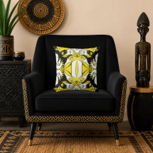 Golden Baroque Abstract