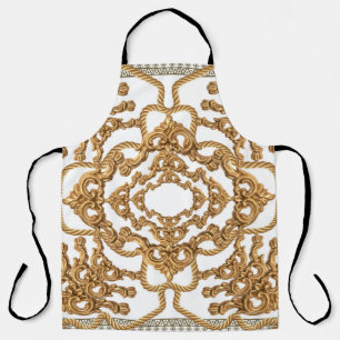 Golden Baroque: Luxurious Ornament Design. Apron