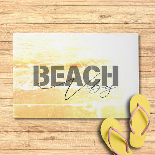 Golden Beach Vibes Doormat