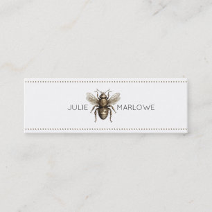 Golden Bee Skinny Calling Card