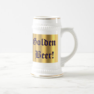 Golden Beer! on golden design #1 Stein