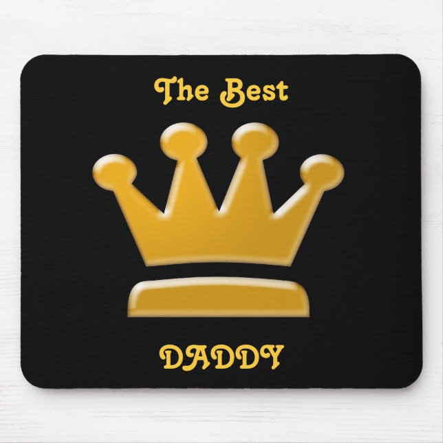 Golden Best Daddy Mousepad (Front)