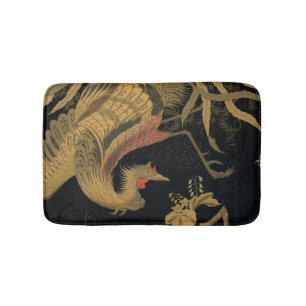 Golden Bird Japanese Classic Antique Bath Mat