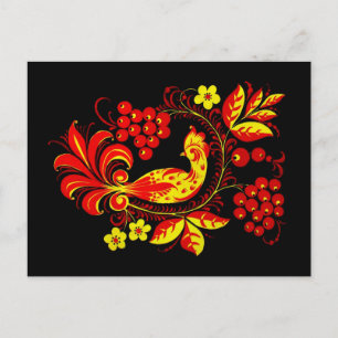 Golden Bird Postcard