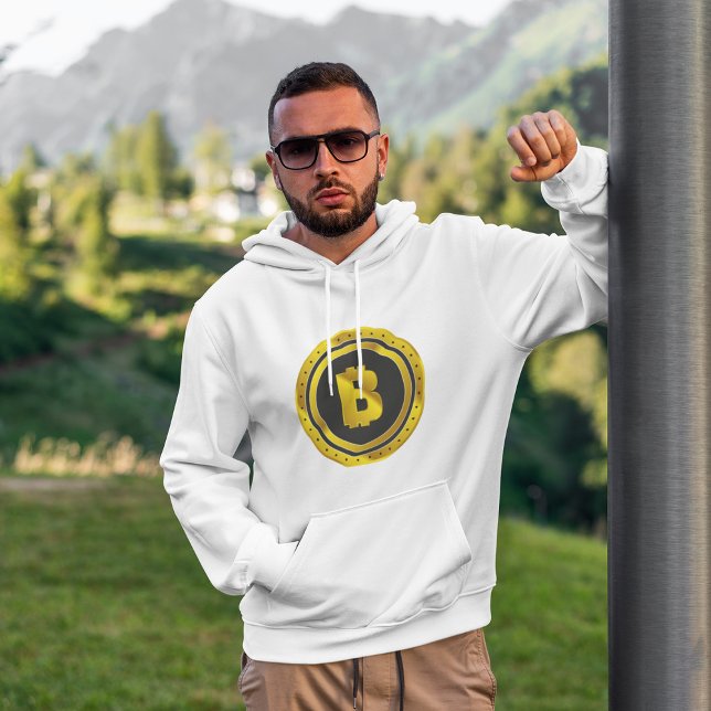 Golden Bitcoin Hoodie (Creator Uploaded)