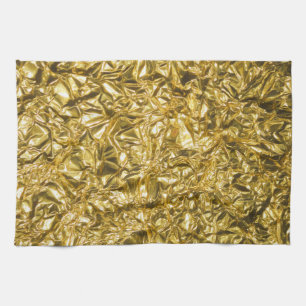 Golden Bling Kitchen Towel
