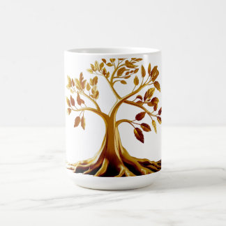 Golden Bloom Classic Mug